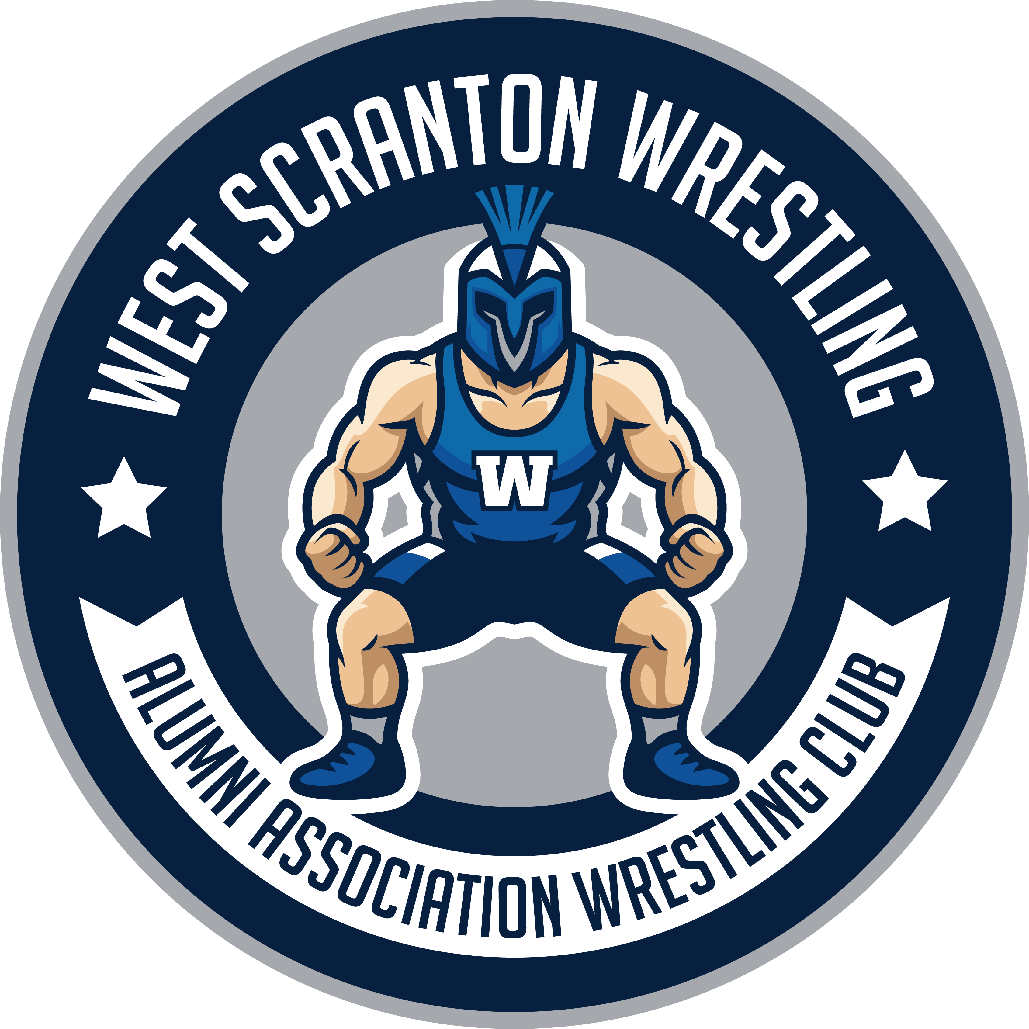 West Scranton Wrestling Alumni Association Junior Club Logo